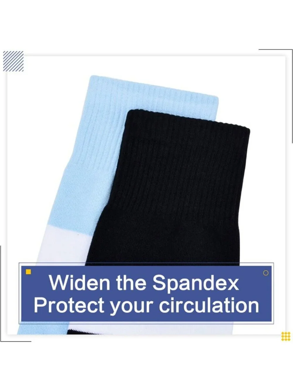 Extra Long Cotton Stripe Thigh High Socks | Over the Knee Fashion Socks